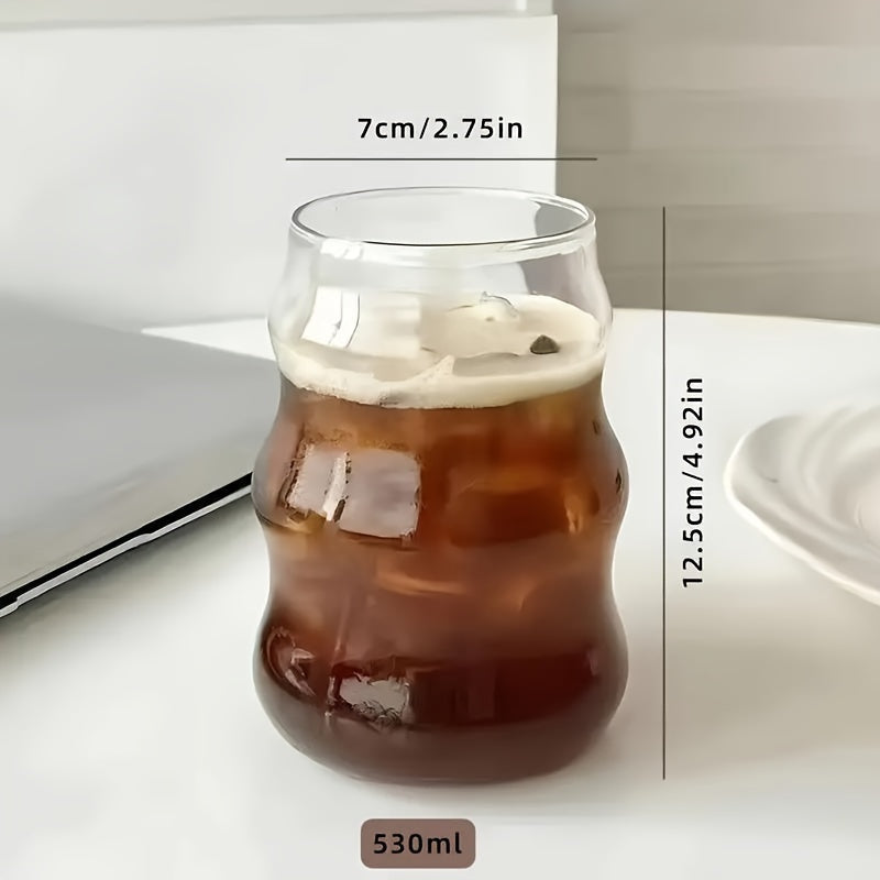 Premium 530ml Isolierglasbecher – Für Heiß- & Kaltgetränke