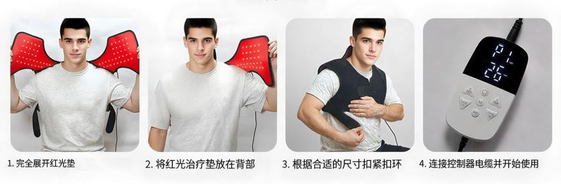 Rotlicht- Schulterdecke