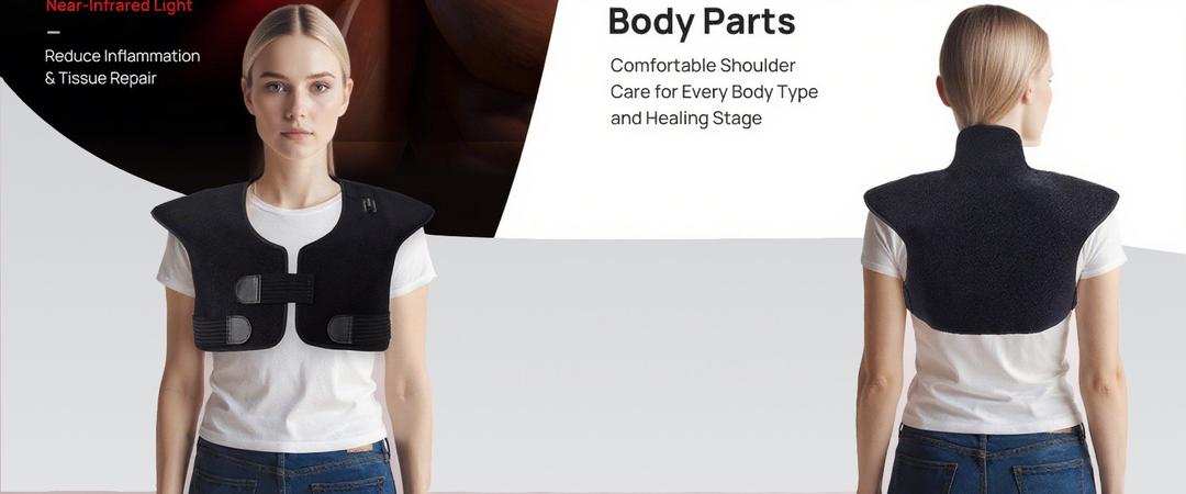 Rotlicht- Schulterdecke