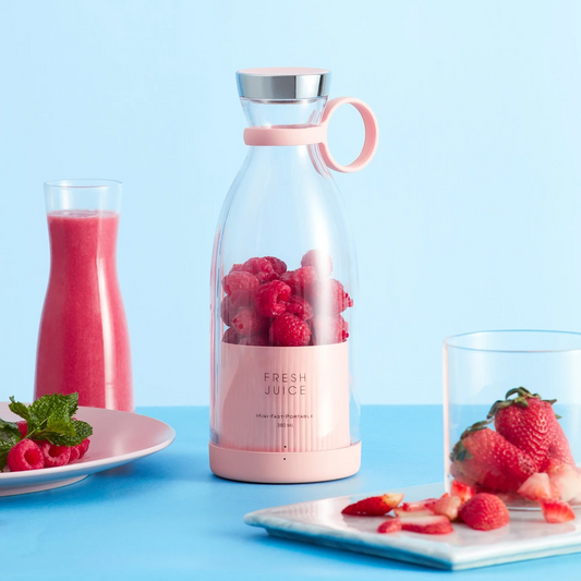 Tragbarer Mixer & Entsafter – Perfekt für unterwegs!
